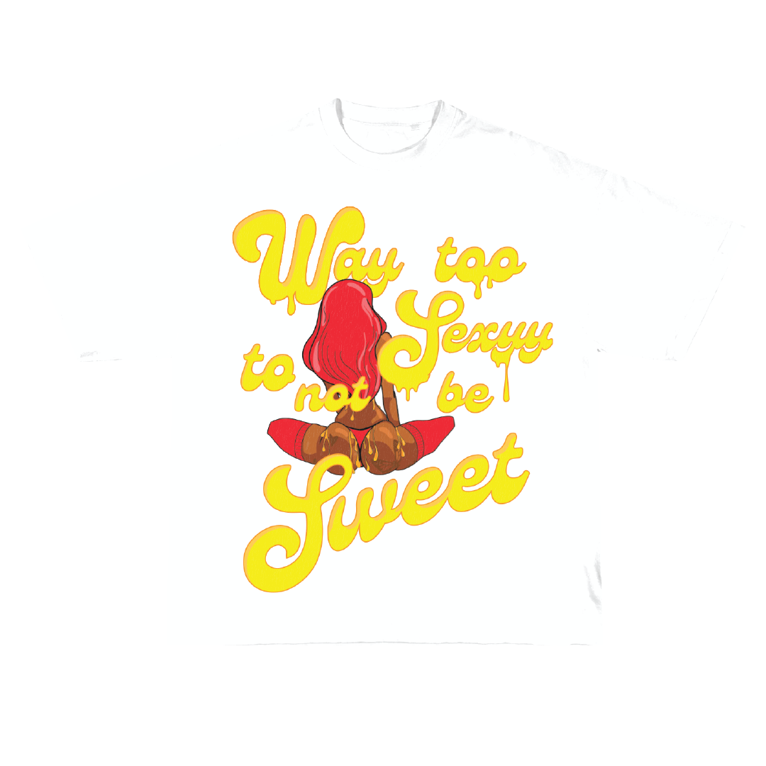 SEXYY & SWEET TEE WHITE