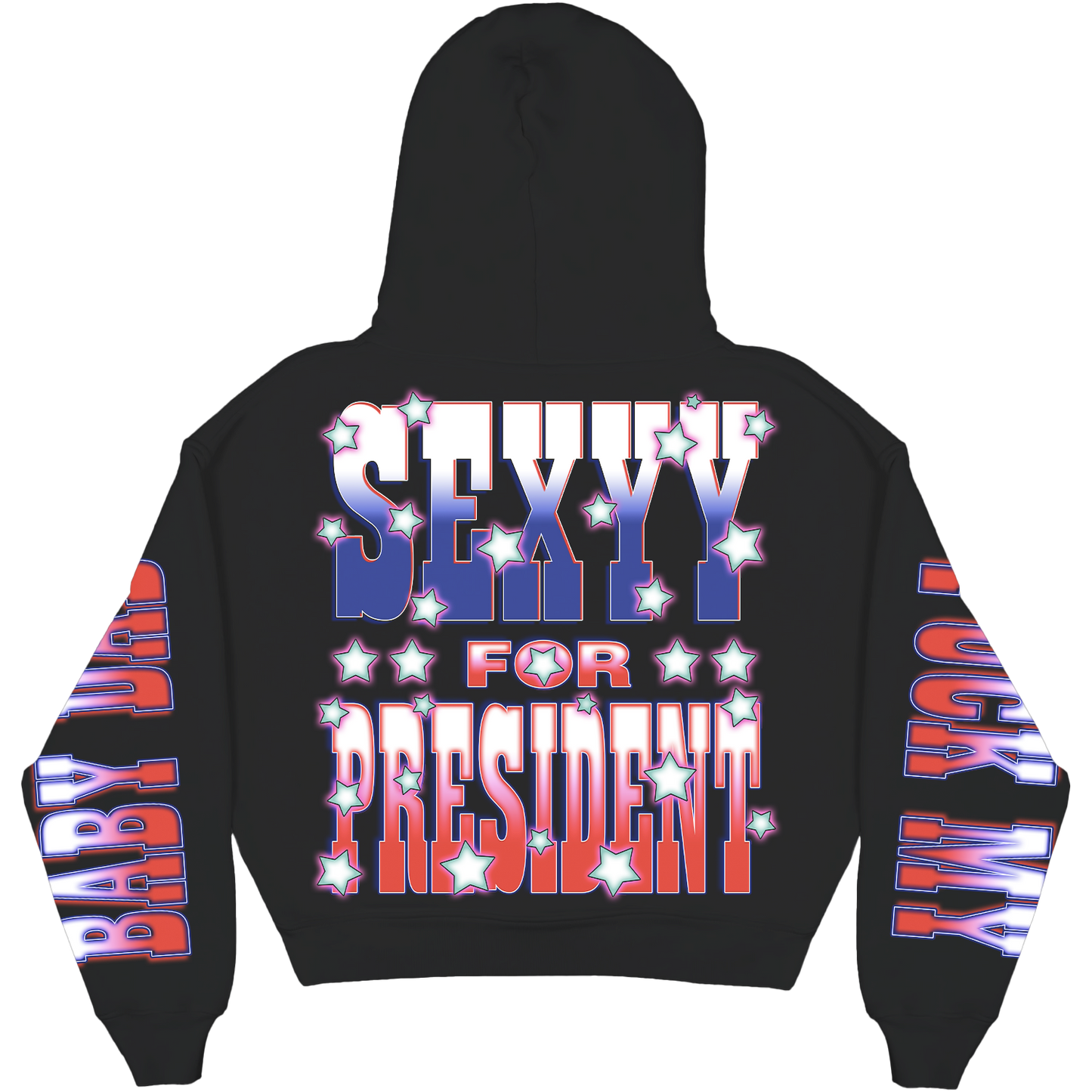 MAKE AMERICA SEXYY AGAIN HOODIE BLACK - HOODIE