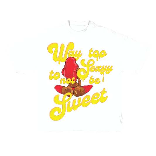 SEXYY & SWEET TEE WHITE