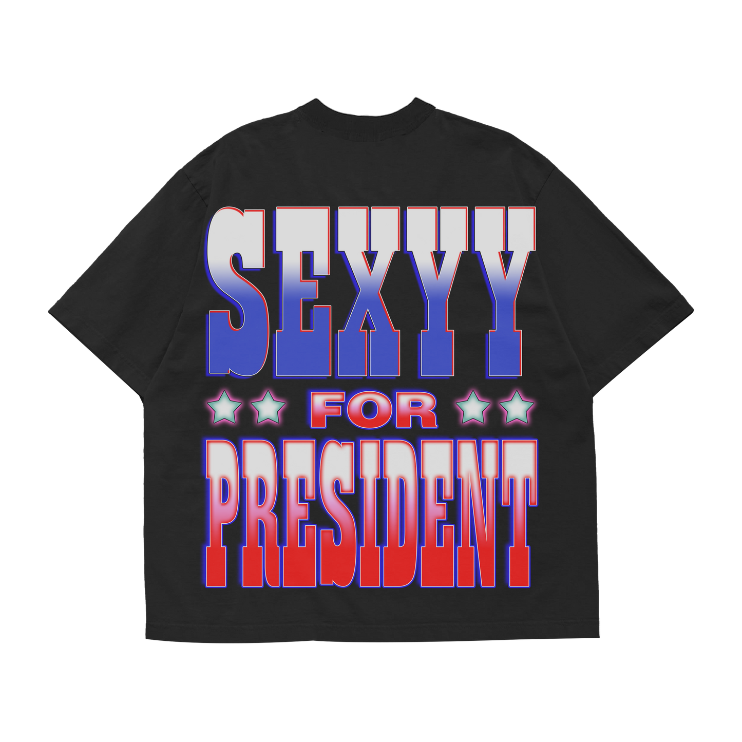 MAKE AMERICA SEXYY AGAIN TEE BLACK - TEE